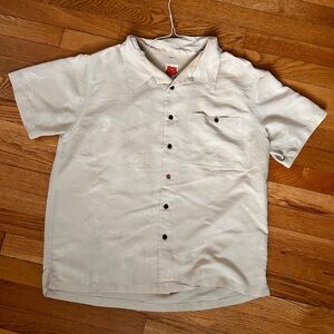 Banana Split USA Men’s Beige Short Sleeve Shirt - Size L